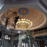lampu masjid tembaga